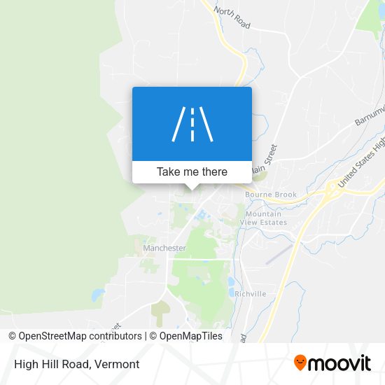 Mapa de High Hill Road