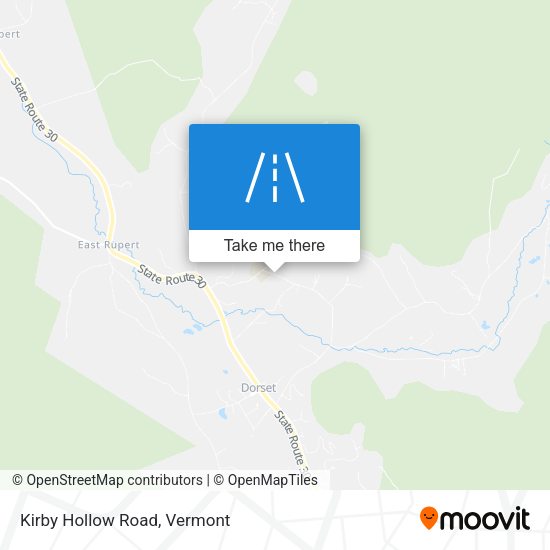 Mapa de Kirby Hollow Road