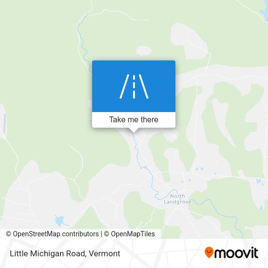 Mapa de Little Michigan Road