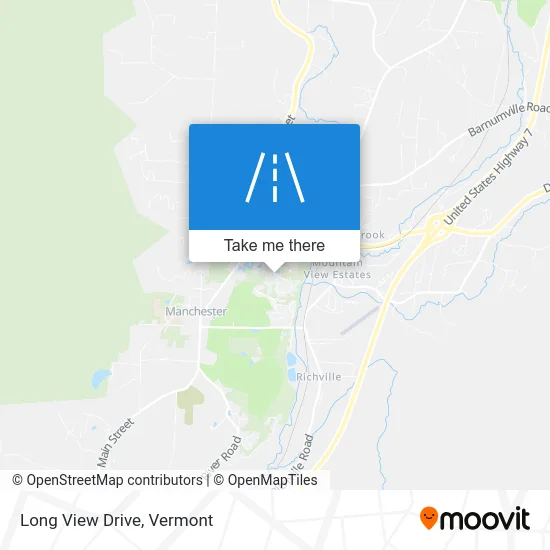 Long View Drive map