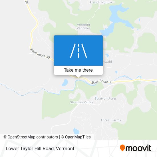 Mapa de Lower Taylor Hill Road
