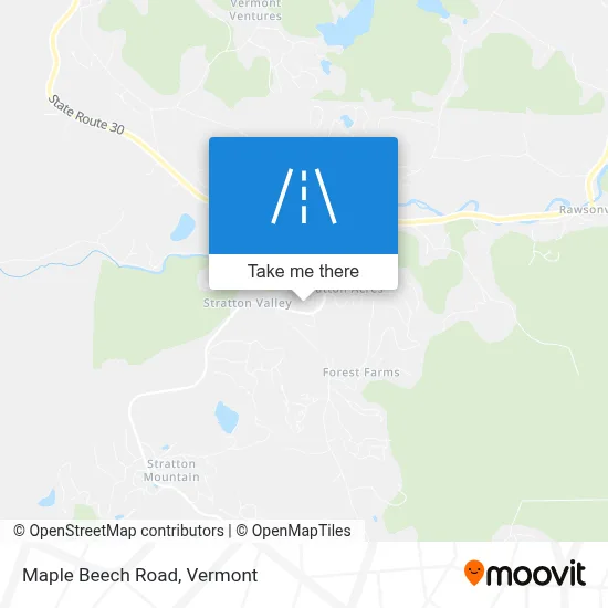 Maple Beech Road map