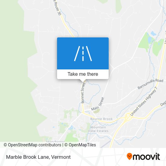 Mapa de Marble Brook Lane
