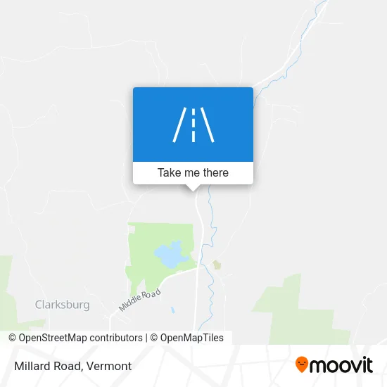 Millard Road map