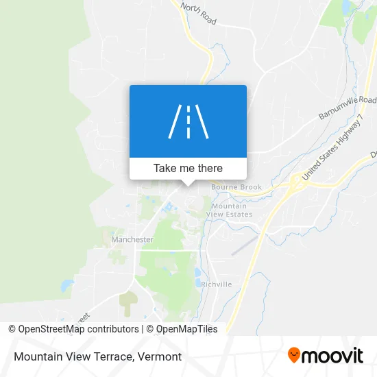 Mountain View Terrace map