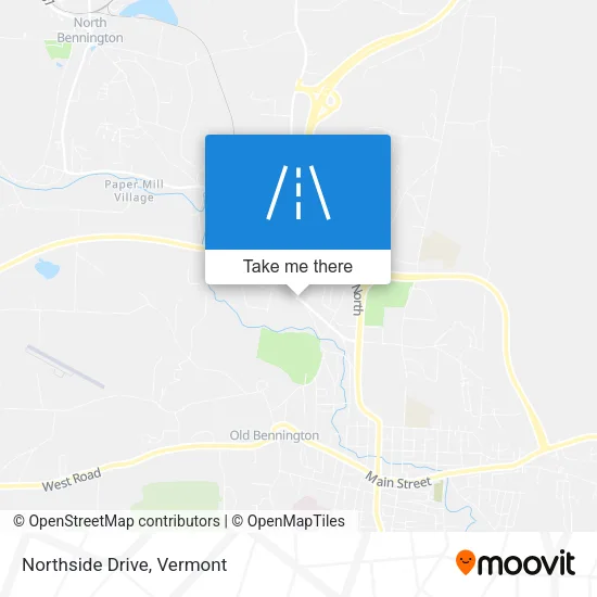 Mapa de Northside Drive