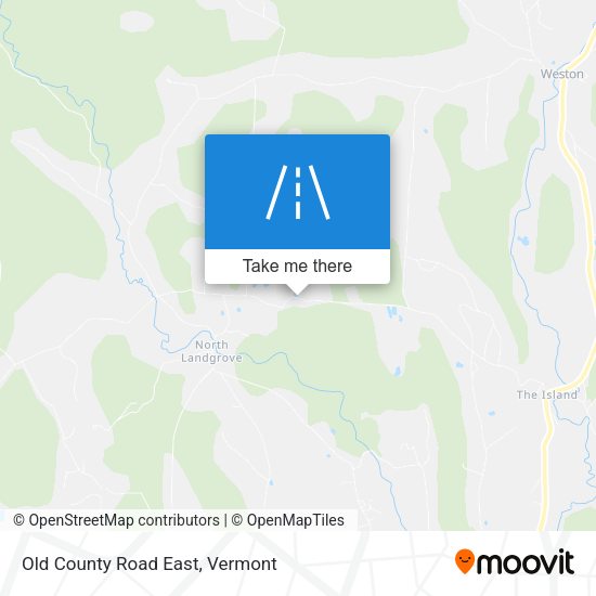 Mapa de Old County Road East