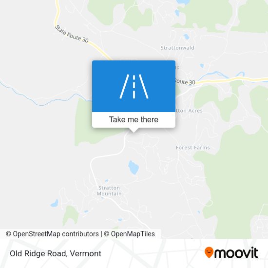 Mapa de Old Ridge Road