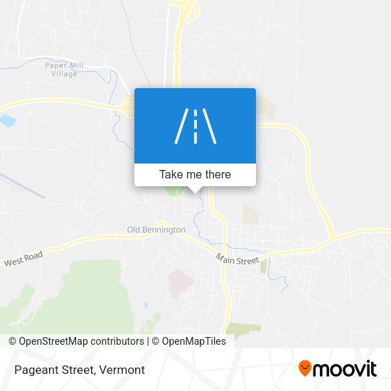 Mapa de Pageant Street