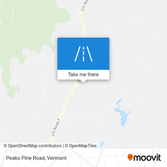 Mapa de Peaks Pine Road
