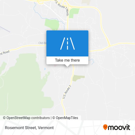 Mapa de Rosemont Street