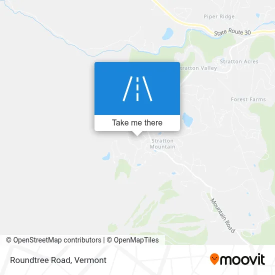 Roundtree Road map