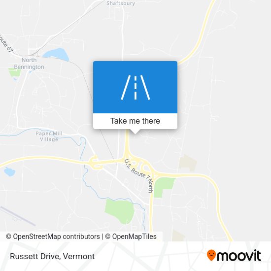 Mapa de Russett Drive