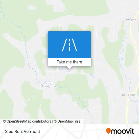 Mapa de Sled Run