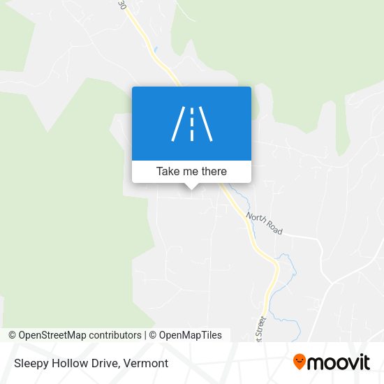 Sleepy Hollow Drive map