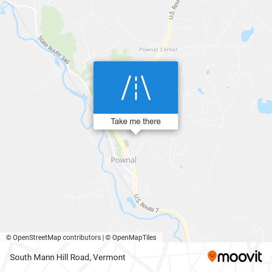 Mapa de South Mann Hill Road