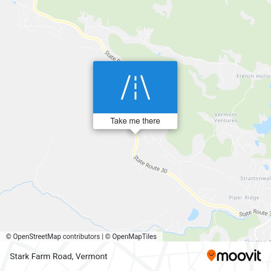 Mapa de Stark Farm Road