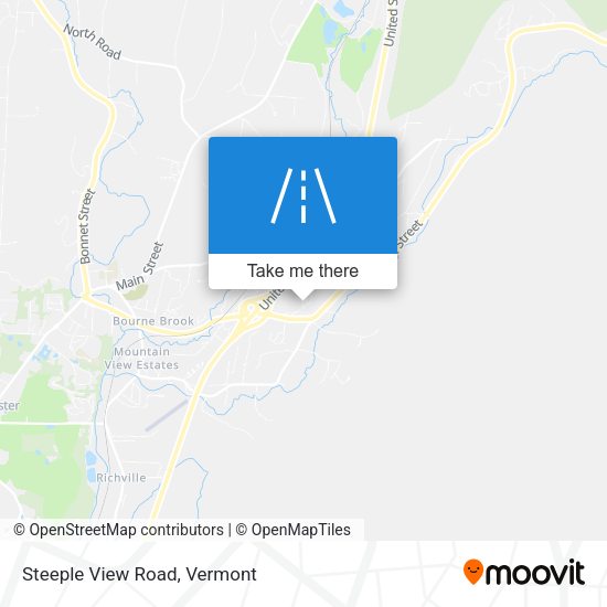 Mapa de Steeple View Road