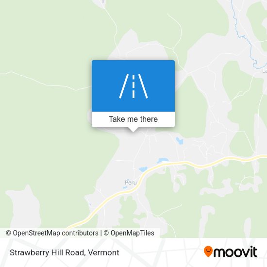 Mapa de Strawberry Hill Road