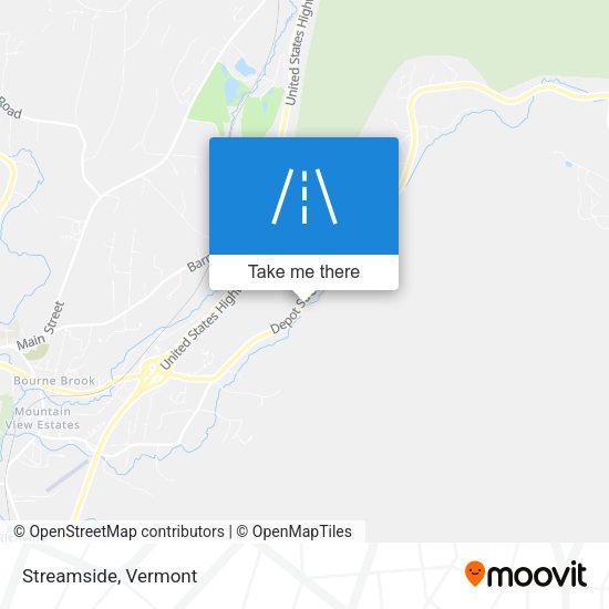 Mapa de Streamside