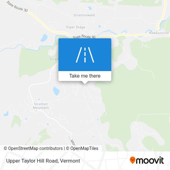 Mapa de Upper Taylor Hill Road