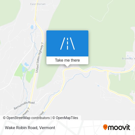 Mapa de Wake Robin Road