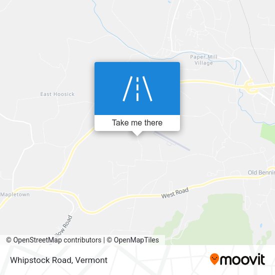 Mapa de Whipstock Road