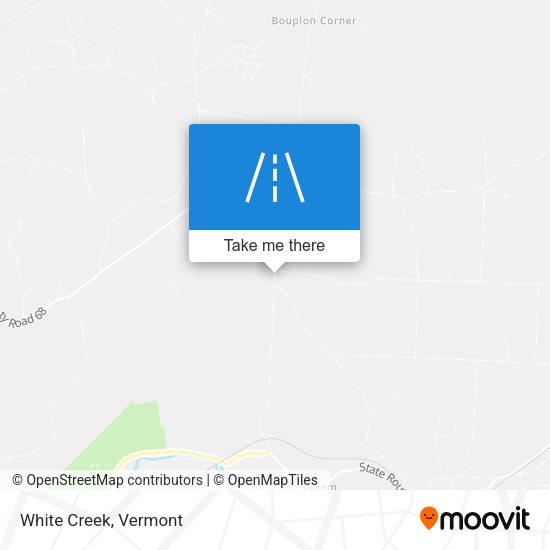 Mapa de White Creek