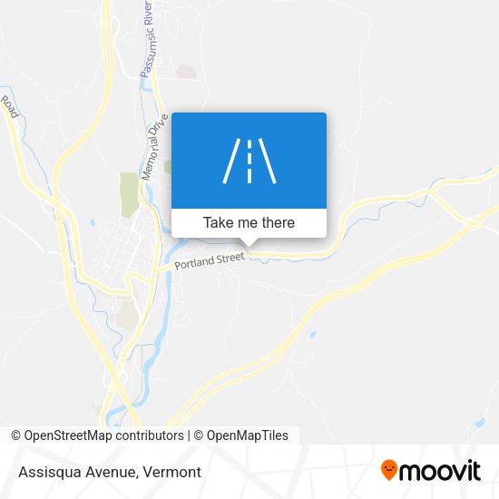 Assisqua Avenue map