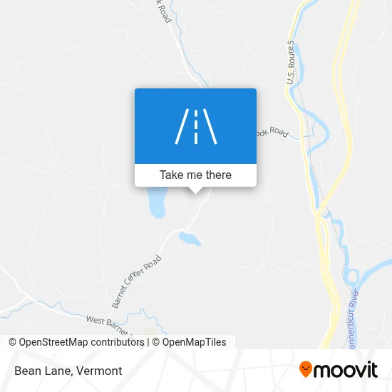 Bean Lane map