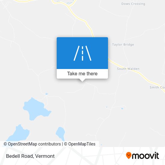 Mapa de Bedell Road