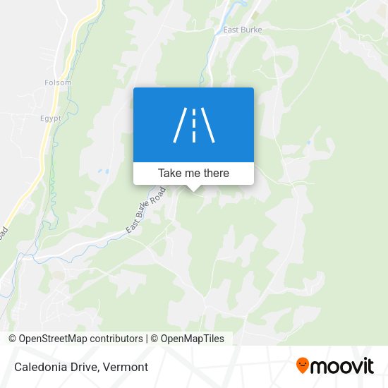 Mapa de Caledonia Drive