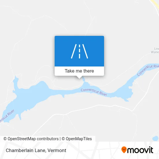 Chamberlain Lane map