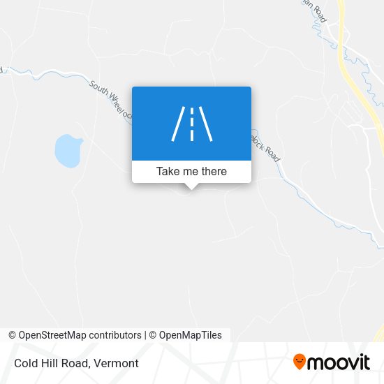 Mapa de Cold Hill Road