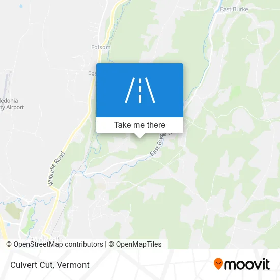 Culvert Cut map