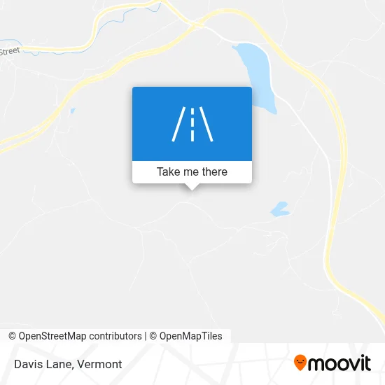 Davis Lane map