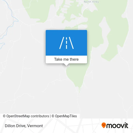 Dillon Drive map