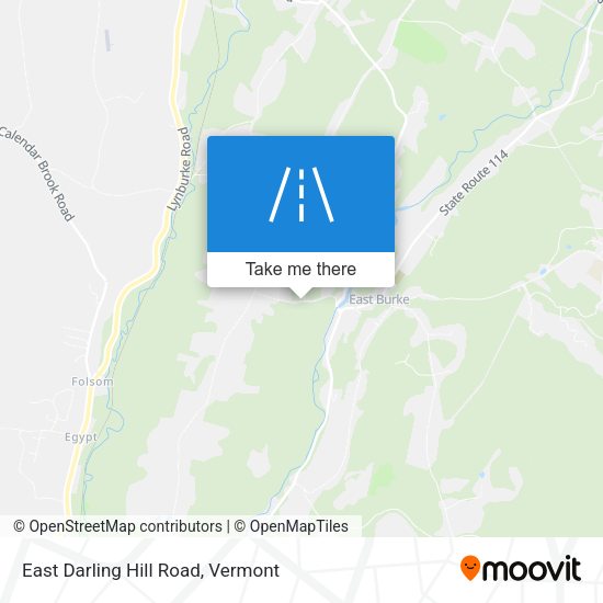 Mapa de East Darling Hill Road