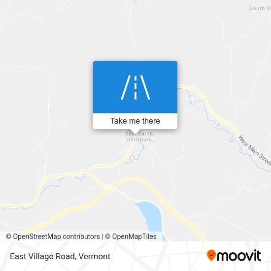 East Village Road map