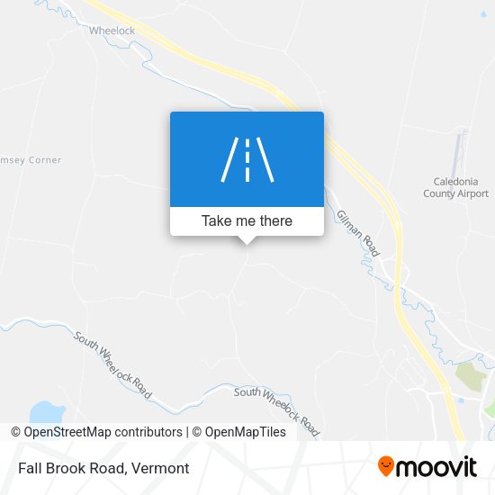 Mapa de Fall Brook Road