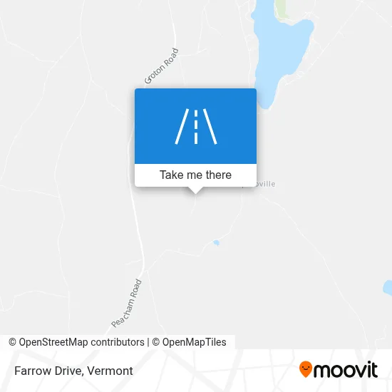 Farrow Drive map