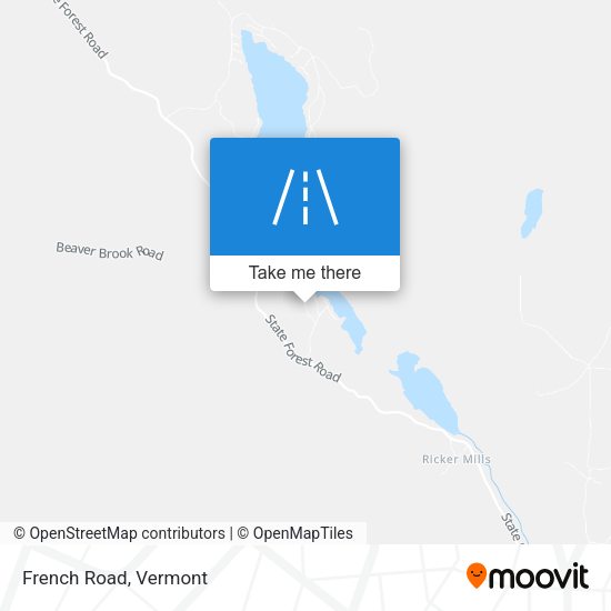 Mapa de French Road
