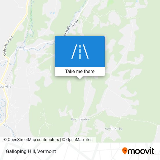 Mapa de Galloping Hill