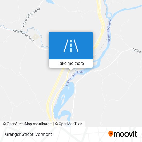 Mapa de Granger Street