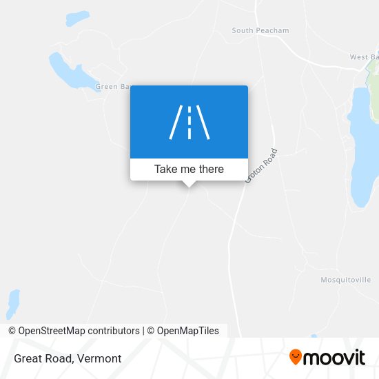 Mapa de Great Road