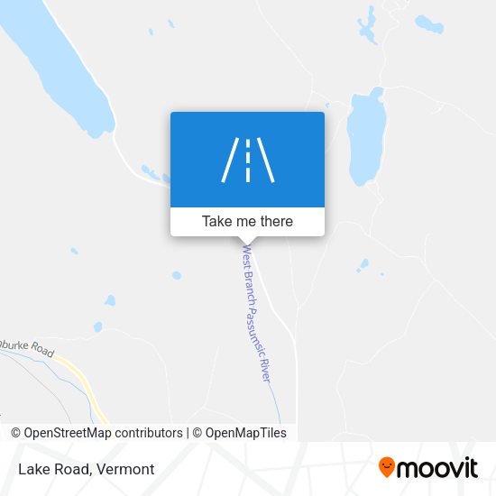 Mapa de Lake Road
