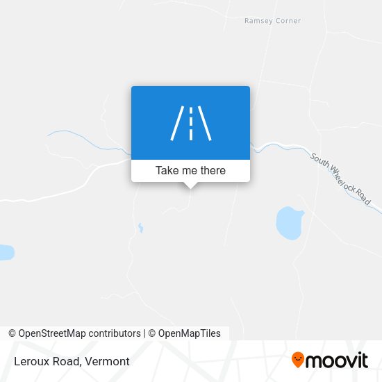 Mapa de Leroux Road