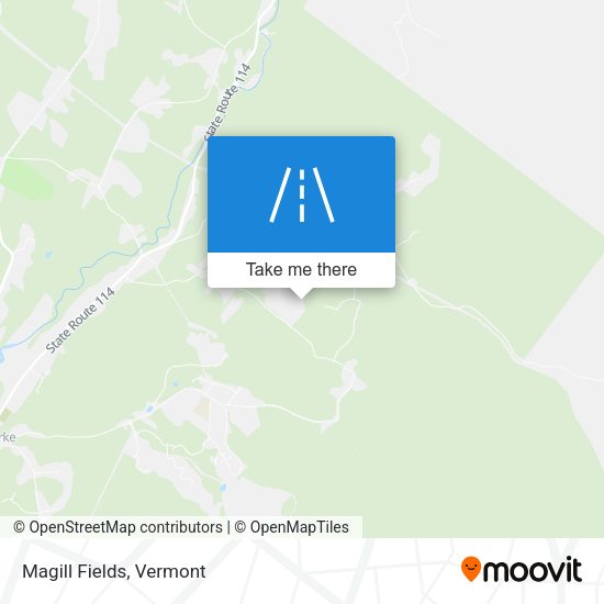 Mapa de Magill Fields