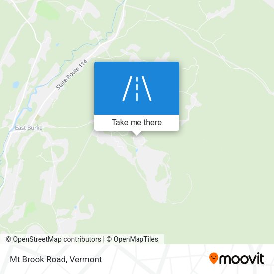 Mt Brook Road map