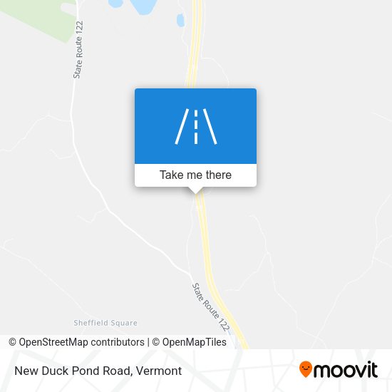 Mapa de New Duck Pond Road